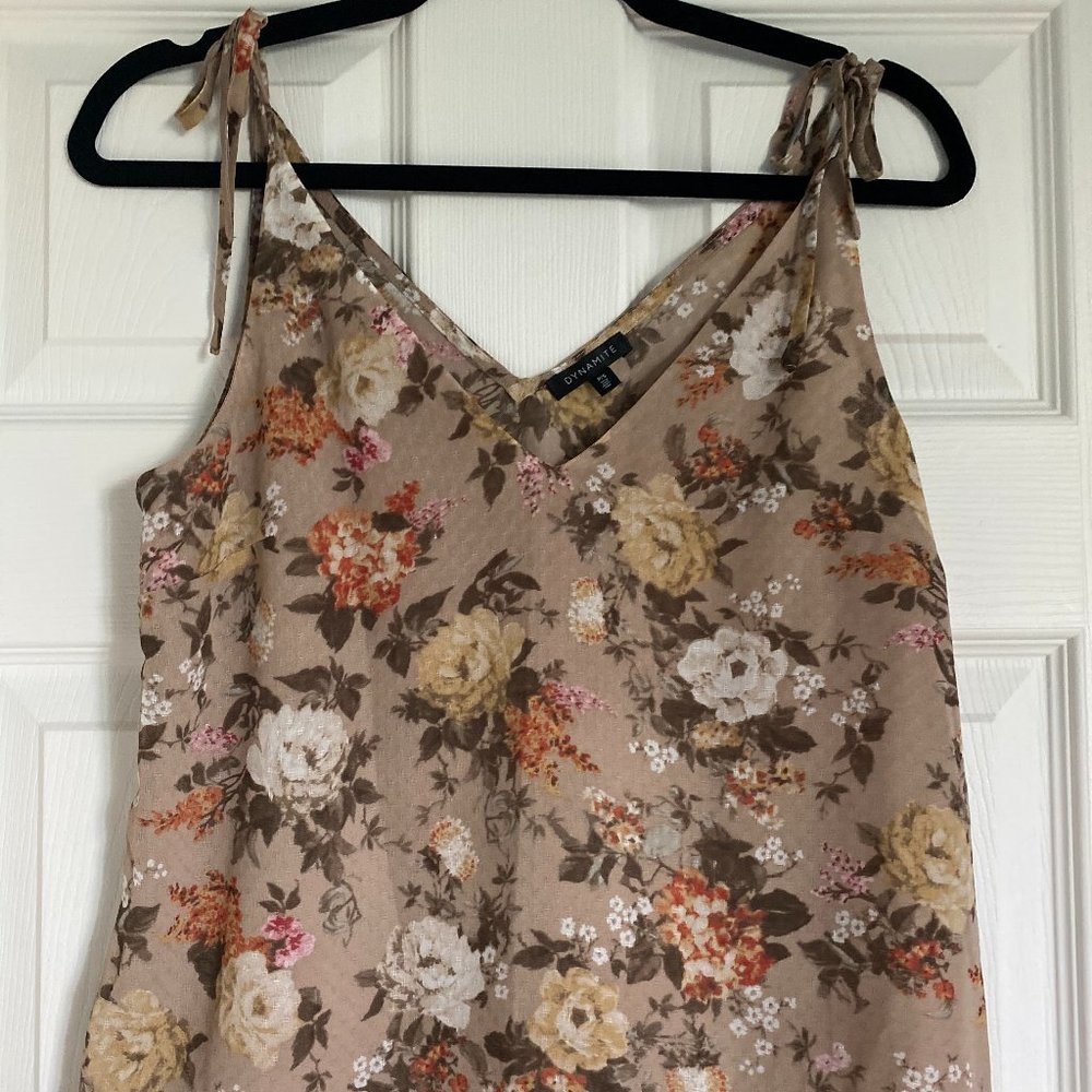 Dynamite Tie Strap Blouse